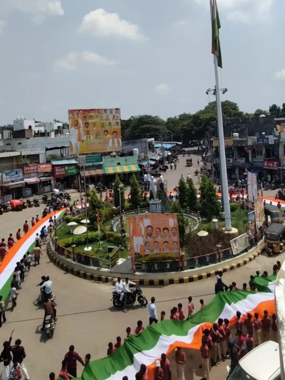 జమ్మికుంటలో ABVP ఆధ్వర్యంలో తిరంగా ర్యాలీ